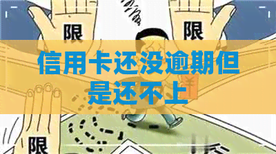 信用卡还没逾期但是还不上
