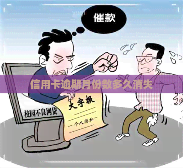 信用卡逾期月份数多久消失