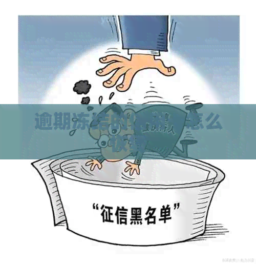 逾期冻结的信用卡怎么恢复