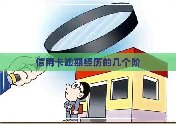 信用卡逾期经历的几个阶