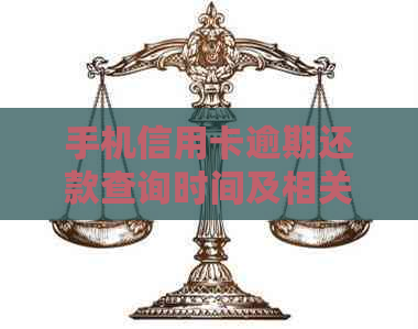 手机信用卡逾期还款查询时间及相关注意事项