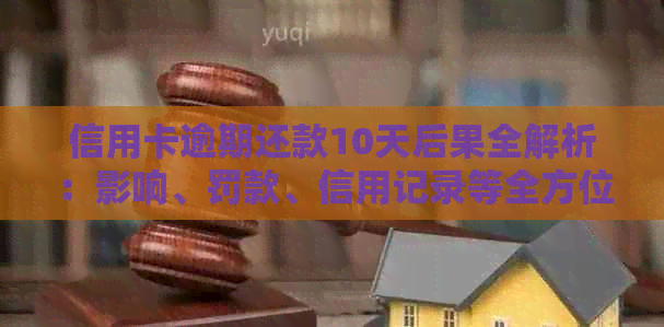 信用卡逾期还款10天后果全解析：影响、罚款、信用记录等全方位解答