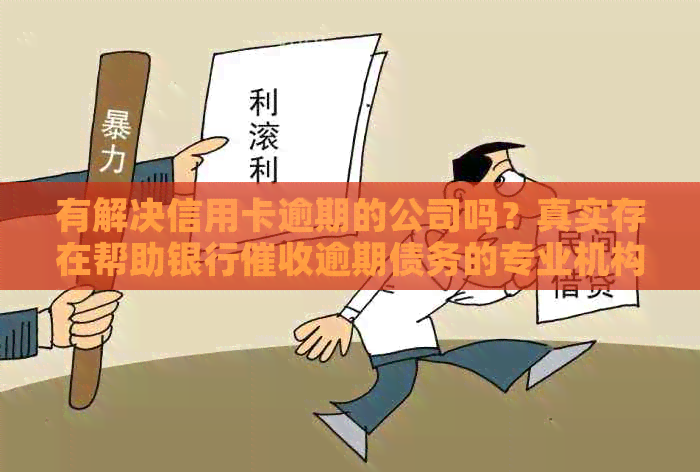 有解决信用卡逾期的公司吗？真实存在帮助银行逾期债务的专业机构。