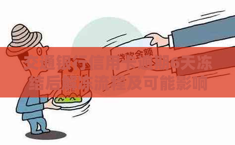 交通银行信用卡逾期6天冻结后解冻流程及可能影响分析，如何避免信用受损？