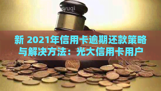 新 2021年信用卡逾期还款策略与解决方法：光大信用卡用户必看