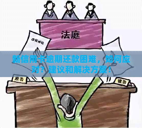 新信用卡逾期还款困难，如何应对？建议和解决方案！