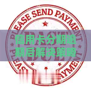 信用卡分期逾期后解决策略：详细步骤与建议