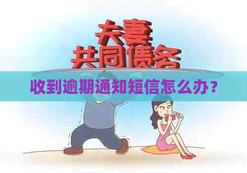 收到逾期通知短信怎么办？
