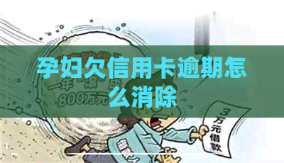 孕妇欠信用卡逾期怎么消除