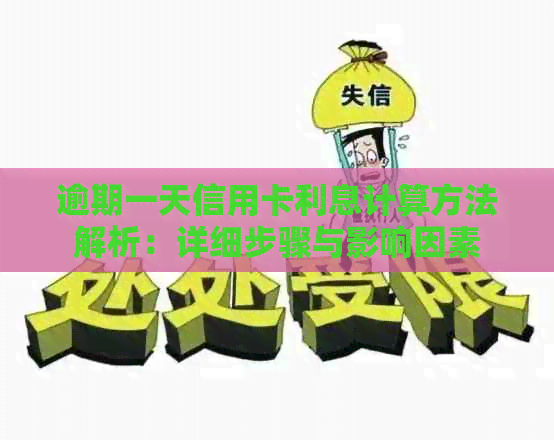 逾期一天信用卡利息计算方法解析：详细步骤与影响因素