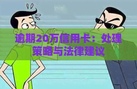 逾期20万信用卡：处理策略与法律建议