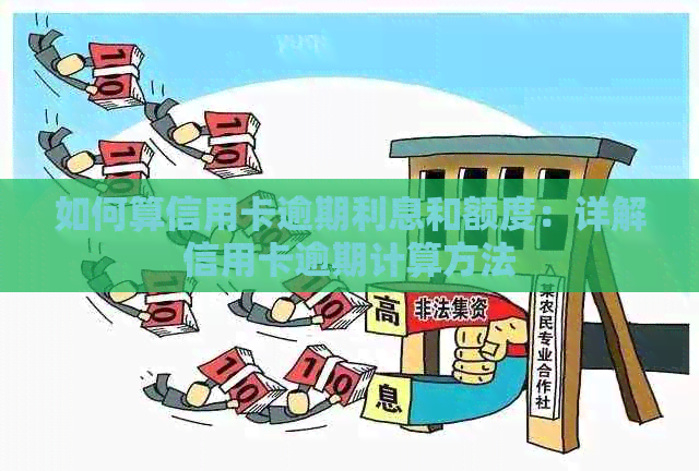 如何算信用卡逾期利息和额度：详解信用卡逾期计算方法