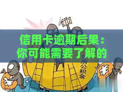 信用卡逾期后果：你可能需要了解的一系列影响与应对策略