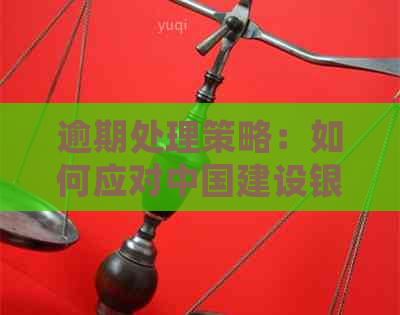 逾期处理策略：如何应对中国建设银行快贷信用卡的逾期问题？
