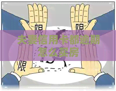 夫妻信用卡都逾期怎么买房