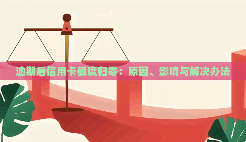 逾期后信用卡额度归零：原因、影响与解决办法