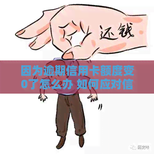 因为逾期信用卡额度变0了怎么办 如何应对信用卡逾期导致的额度为0问题？