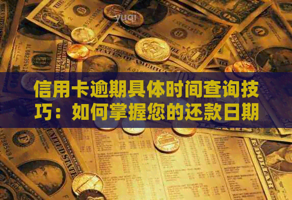 信用卡逾期具体时间查询技巧：如何掌握您的还款日期与逾期天数？