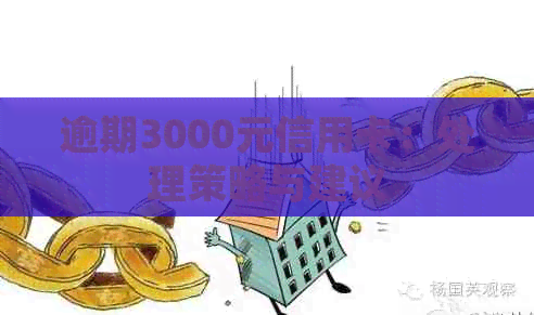 逾期3000元信用卡：处理策略与建议