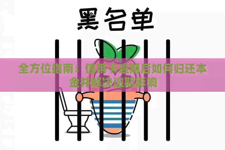全方位指南：信用卡逾期后如何归还本金并解决逾期影响