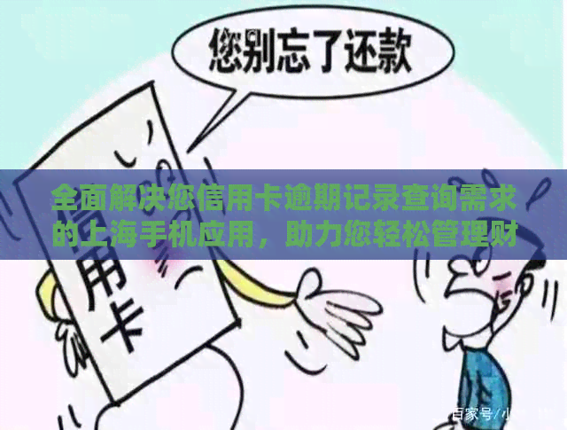 全面解决您信用卡逾期记录查询需求的上海手机应用，助力您轻松管理财务状况