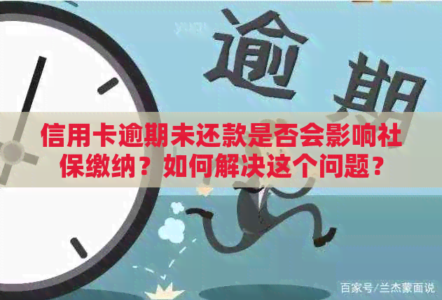 信用卡逾期未还款是否会影响社保缴纳？如何解决这个问题？