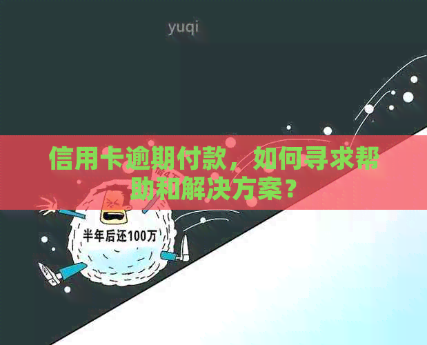信用卡逾期付款，如何寻求帮助和解决方案？