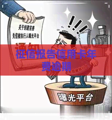 报告信用卡年费逾期
