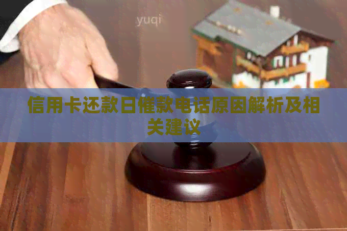 信用卡还款日催款电话原因解析及相关建议