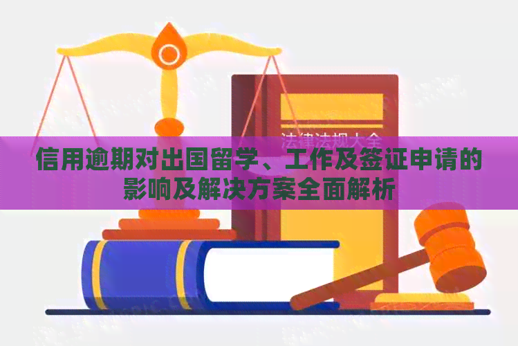 信用逾期对出国留学、工作及签证申请的影响及解决方案全面解析