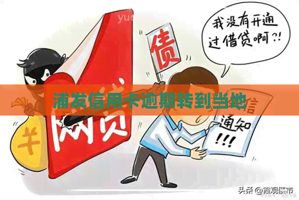 浦发信用卡逾期转到当地