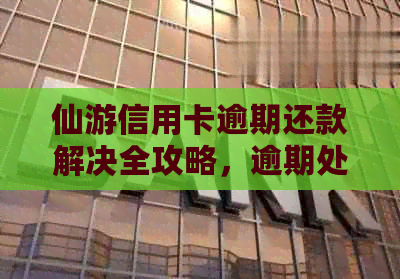 仙游信用卡逾期还款解决全攻略，逾期处理、逾期罚款、逾期贷款一步到位！