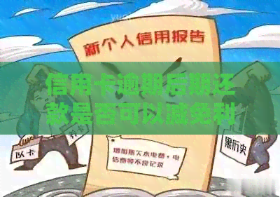 信用卡逾期后期还款是否可以减免利息？详解政策与操作步骤