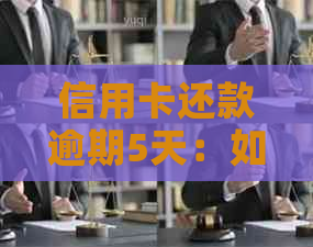信用卡还款逾期5天：如何避免影响信用评分及解决方法