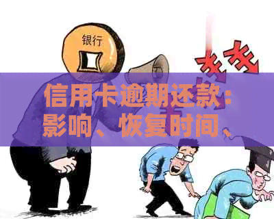 信用卡逾期还款：影响、恢复时间、利息及违约金问题