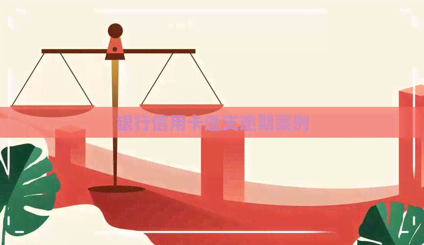 银行信用卡透支逾期案例