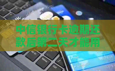 中信银行卡逾期还款后第二天才能用吗：安全及解决办法