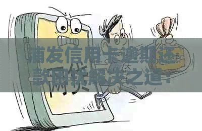 浦发信用卡逾期还款困扰解决之道：策略、建议与应对措