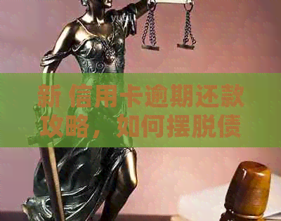 新 信用卡逾期还款攻略，如何摆脱债务困境？
