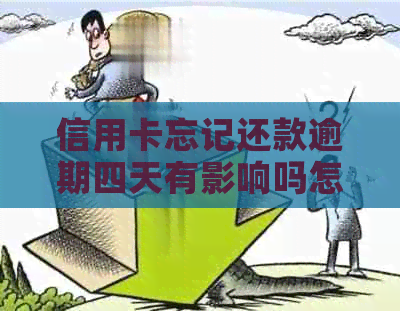 信用卡忘记还款逾期四天有影响吗怎么办？