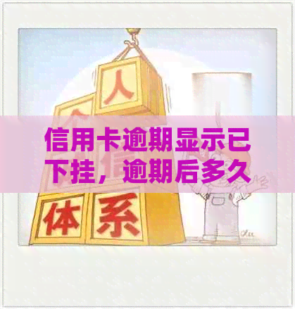 信用卡逾期显示已下挂，逾期后多久解除异常状态？