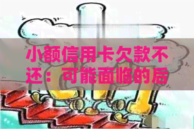 小额信用卡欠款不还：可能面临的后果及应对策略