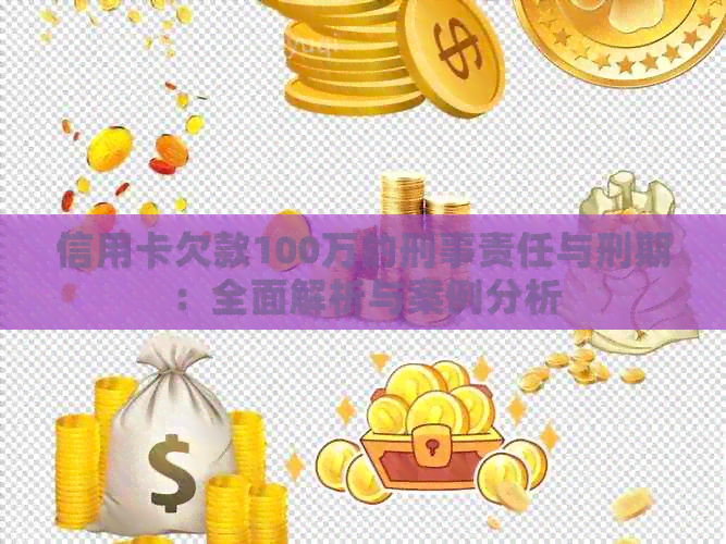 信用卡欠款100万的刑事责任与刑期：全面解析与案例分析