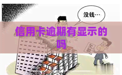 信用卡逾期有显示的吗