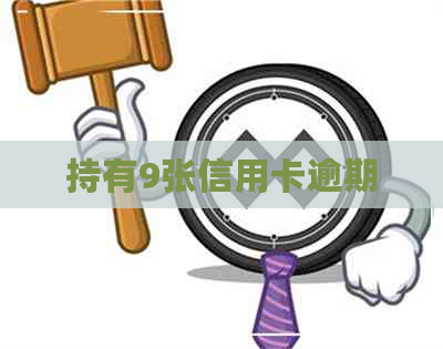 持有9张信用卡逾期
