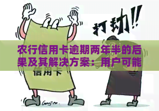 农行信用卡逾期两年半的后果及其解决方案：用户可能面临的风险和应对策略