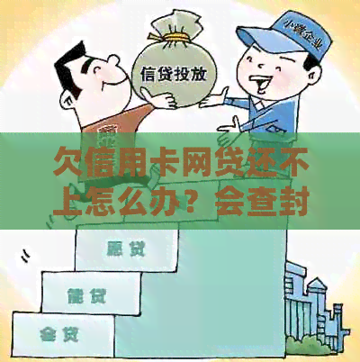欠信用卡网贷还不上怎么办？会查封房子吗？20万无力偿还怎么办？会坐牢吗？