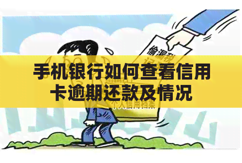 手机银行如何查看信用卡逾期还款及情况
