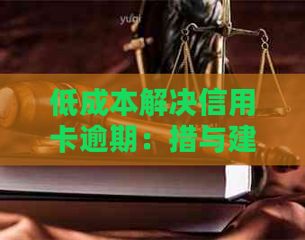 低成本解决信用卡逾期：措与建议