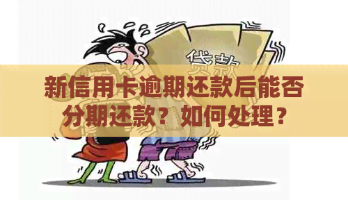 新信用卡逾期还款后能否分期还款？如何处理？